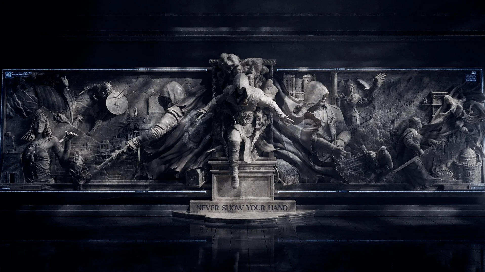 ASSASSIN'S CREED - Magic: The Gathering | Production / Unit Motion Design | Client / Wizards of the Coast | Role / Art Direction, Shader R&amp;D, Final Shots